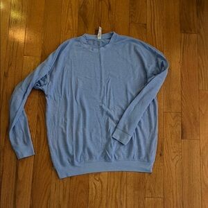 ALO yoga blue sweater
